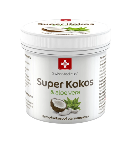 Super kokos & aloe vera pleťový olej - 150 ml - SwissMedicus