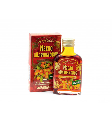 Rakytníkový olej, za studena lisovaný, panenský - Specialist Objem: 100 ml