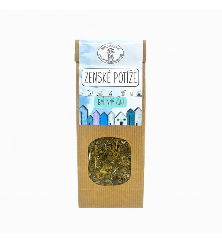 Čaj na ženské problémy (menštruácia, hormóny) - 50 g - Bylinářství U Chytré horákyně