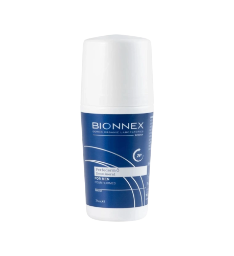 Minerálny deodorant roll-on pre mužov - 75ml - Bionnex