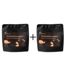 Zvýhodnený set: 2 x Ashwagandha prášok z koreňa, 7% extrakt - 100 g