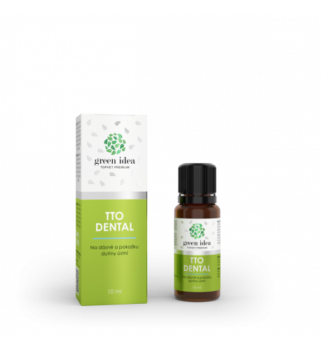 Green idea TTO Dental – bylinný roztok na ústnu dutinu 10 ml