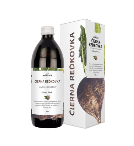 Čierna reďkovka šťava - 500 ml - Nefdesanté