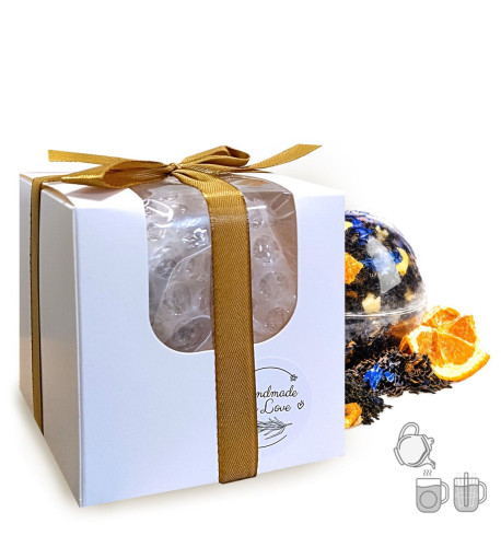 Čarovná čajová guľa Earl Grey Blue - 40 g - Vitateka Čarovná čajová guľa Earl Grey Blue - 40 g - Vitateka