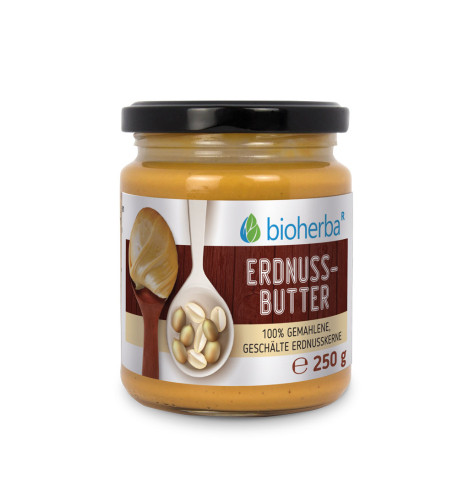 Arašidové maslo – 250 g – Bioherba
