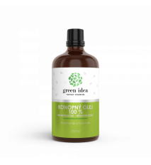 Regeneračný konopný olej 100 % – 100 ml – Green idea