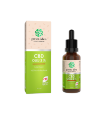 CBD olej 3 % 10 ml – Green idea