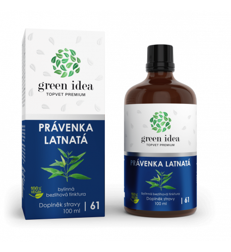 Právenka latnatá - bezliehová tinktúra 100 ml - Green idea