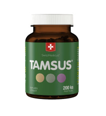 TAMSUS® pre dobré trávenie - 200 pastiliek - SwissMedicus TAMSUS® pre dobré trávenie - 200 pastiliek - SwissMedicus