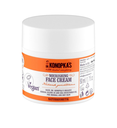 Vyživujúci pleťový krém - 50 ml - Dr. Konopka's Vyživujúci pleťový krém - 50 ml - Dr. Konopka's
