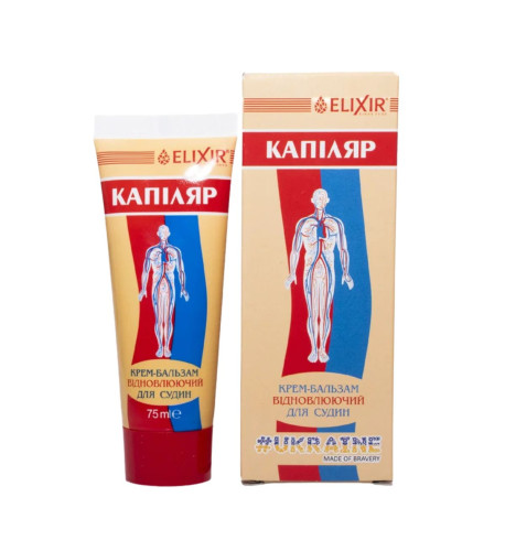 Kapilár regeneračný krém-balzam - 75 ml - Elixir