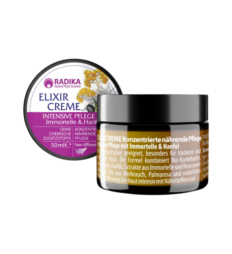 Intenzívny regeneračný krém s olejom z immortelle a konopným olejom - 50 ml - Bioherba Intenzívny regeneračný krém s olejom z immortelle a konopným olejom - 50 ml - Bioherba