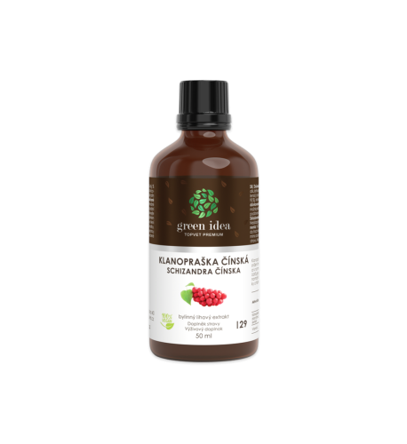 Schizandra tinktúra – kvapky 50 ml – Green idea