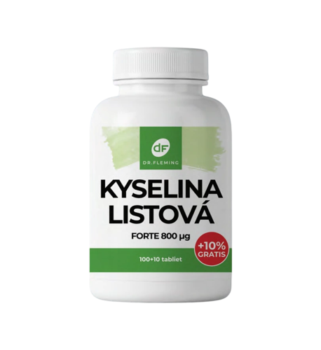 Kyselina Listová - 110 tabliet - Dr. Fleming