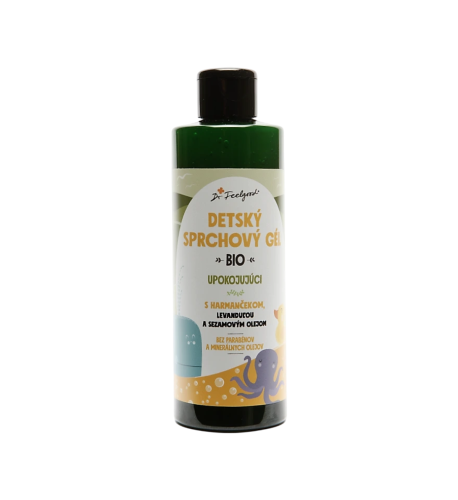 BIO Detský Sprchový gél HARMANČEK - 200 ml - Dr. Feelgood