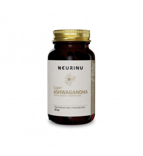 NEURINU Super ASHWAGANDHA - 50 kapsúl