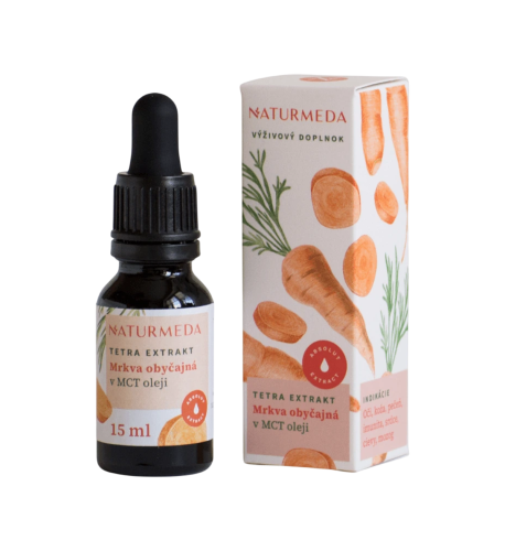 Mrkva – Tetra bylinný extrakt - 15 ml - Naturmeda