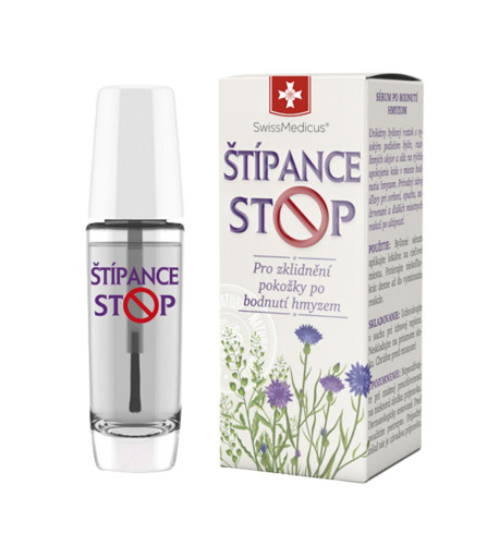ŠtípanceStop - sérum po bodnutí hmyzom - 10 ml - SwissMedicus ŠtípanceStop - sérum po bodnutí hmyzom - 10 ml - SwissMedicus