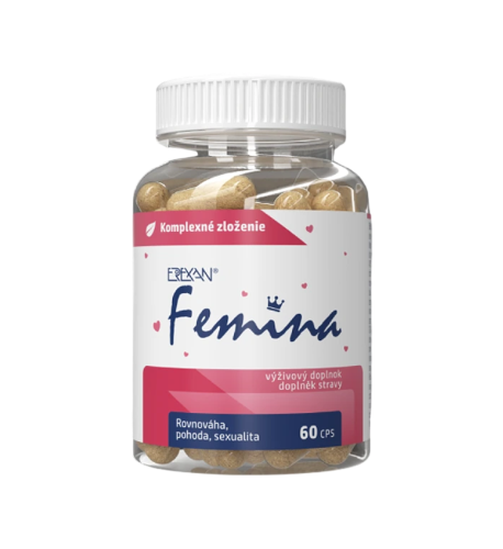 EREXAN Femina podpora hormonálnej rovnováhy, pohody a sexuality žien - 60 kapsúl