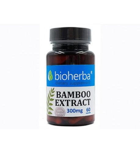 Bambusový extrakt 300 mg – 100 kapsúl – Bioherba
