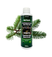 Biela terpentínová kúpeľová emulzia – 250 ml – Vitateka