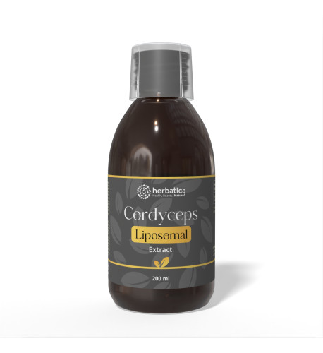 Lipozomálny extrakt Cordyceps  (40% polysacharidy) - 200 ml