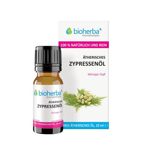 Esenciálny olej cyprus – 10 ml – Bioherba