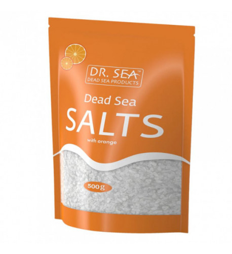 Soľ z Mŕtveho mora s pomarančovým extraktom - 500g - Dr. Sea