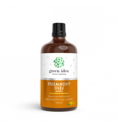 Ľubovníkový bylinný olej (Jánov olej) 100 ml - Green idea