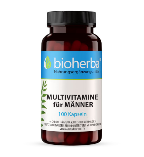 Multivitamín pre mužov – 100 kapsúl – Bioherba Multivitamín pre mužov – 100 kapsúl – Bioherba