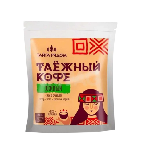 Tajga káva s cédrom, čakankou, čagou a červeným koreňom - krémová - 150 g - Specialist Tajga káva s cédrom, čakankou, čagou a červeným koreňom - krémová - 150 g - Specialist