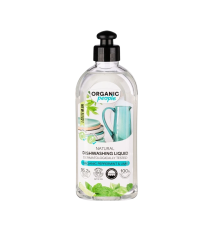 Prírodný prostriedok na riad – bio mäta a limetka - 350 ml - Organic People