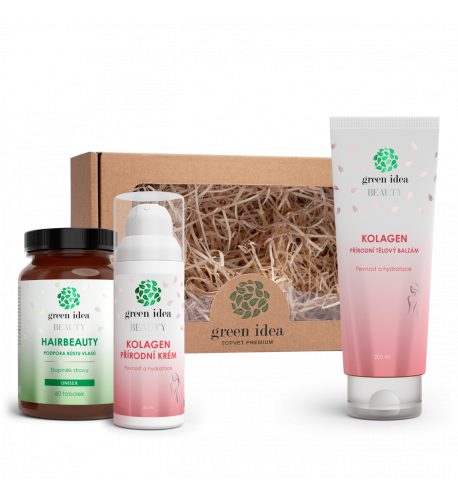 Darčekové balenie VLASY A KRÁSNA POKOŽKA – Green idea