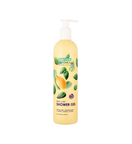 Sprchový gél Basil Lush - 400 ml - Natura Estonica
