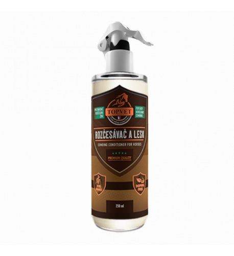 Rozčesávač a lesk pre kone 250 ml - Green idea