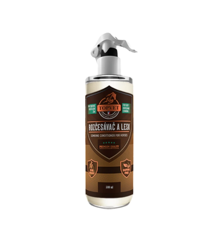 Rozčesávač a lesk pre kone 500 ml - Green idea Rozčesávač a lesk pre kone 500 ml - Green idea