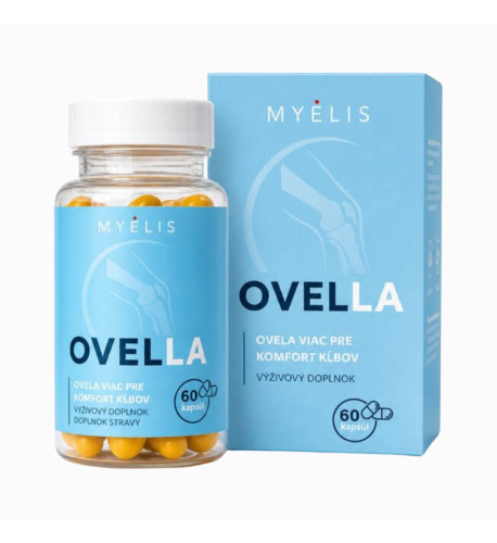 Ovella - komplex na rýchlu pomoc kĺbom - 60 kapsúl - Myelis Ovella - komplex na rýchlu pomoc kĺbom - 60 kapsúl - Myelis