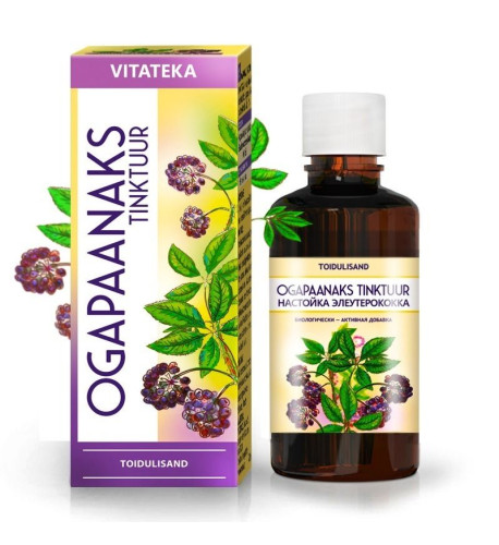 Tinktúra z koreňa eleuterokoka – 25 ml – Vitateka