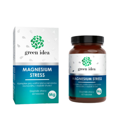 Magnesium Stress - 60 kapsúl - Green idea Magnesium Stress - 60 kapsúl - Green idea