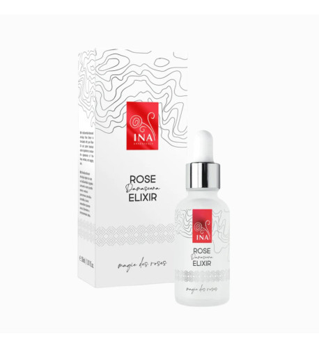 Rose elixir - anti-age sérum s ružovým olejom - 30 ml - INA Essentials Rose elixir - anti-age sérum s ružovým olejom - 30 ml - INA Essentials