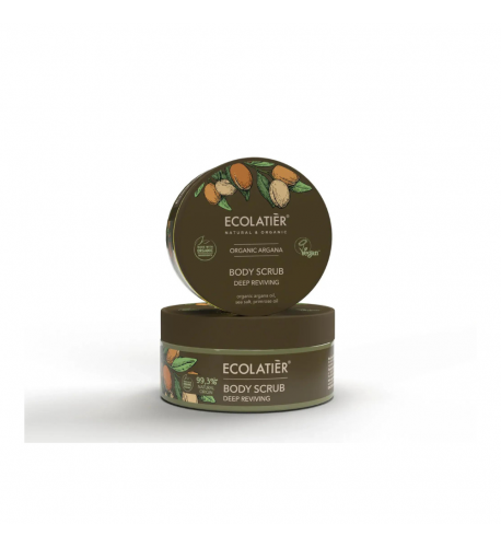 Telový peeling hĺbkovo vyživujúci Organic Argana- 300g - Ecolatier