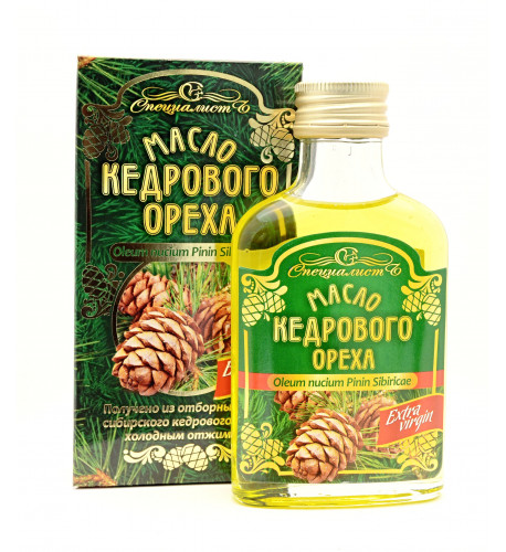 100% Cédrový olej Altajský, za studena lisovaný, panenský - Specialist Objem: 100 ml