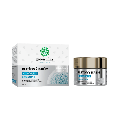 Pleťový krém s exozómami 50 ml – Green idea
