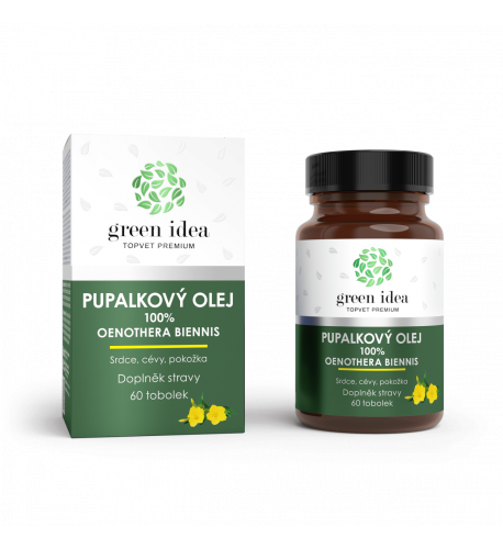 Pupalkový olej - 60 kapsúl - Green idea
