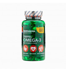 Trippel Omega 3 - Biopharma - 144 kapsúl
