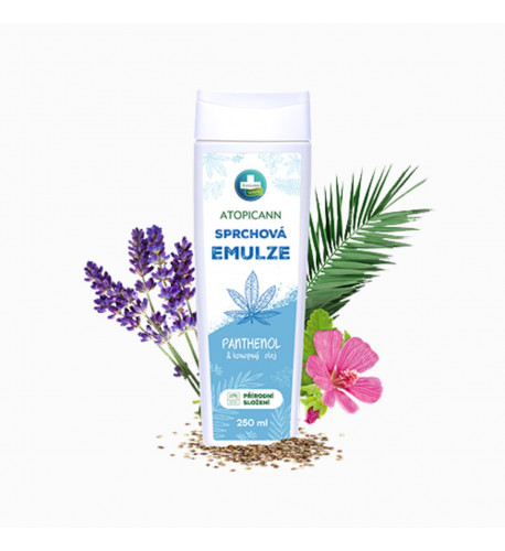 ATOPICANN sprchová emulzia s pantenolom - 250 ml - Annabis