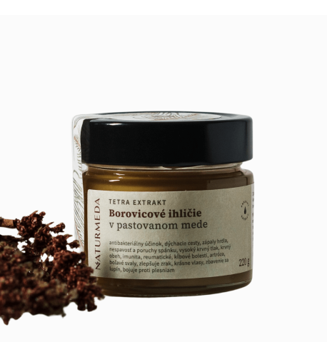 Terapeutický med s borovicovým ihličím - 220g - Naturmeda Terapeutický med s borovicovým ihličím - 220g - Naturmeda