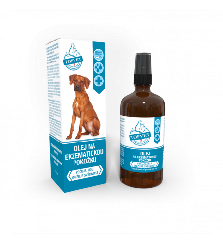 Olej na ekzematickú pokožku pre psov – 100 ml – Green idea