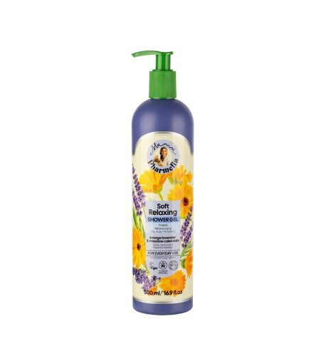 Jemný relaxačný sprchový gél s levanduľou a nechtíkom - 500 ml - Mama Pharmelia