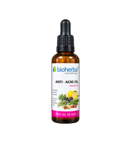 Pleťový olej na aknóznu pleť – 50 ml – Bioherba Pleťový olej na aknóznu pleť – 50 ml – Bioherba
